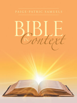 cover image of Bible in Context